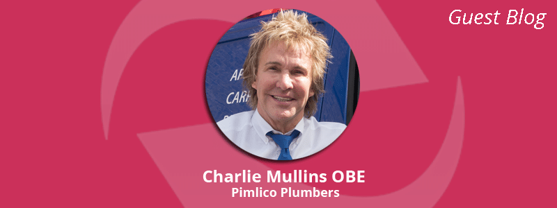 Charlie Mullins OBE and founder of Pimlico Plumbers