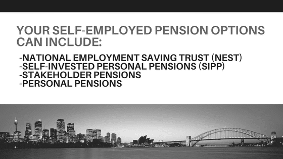 Options for Self Employed Pensions